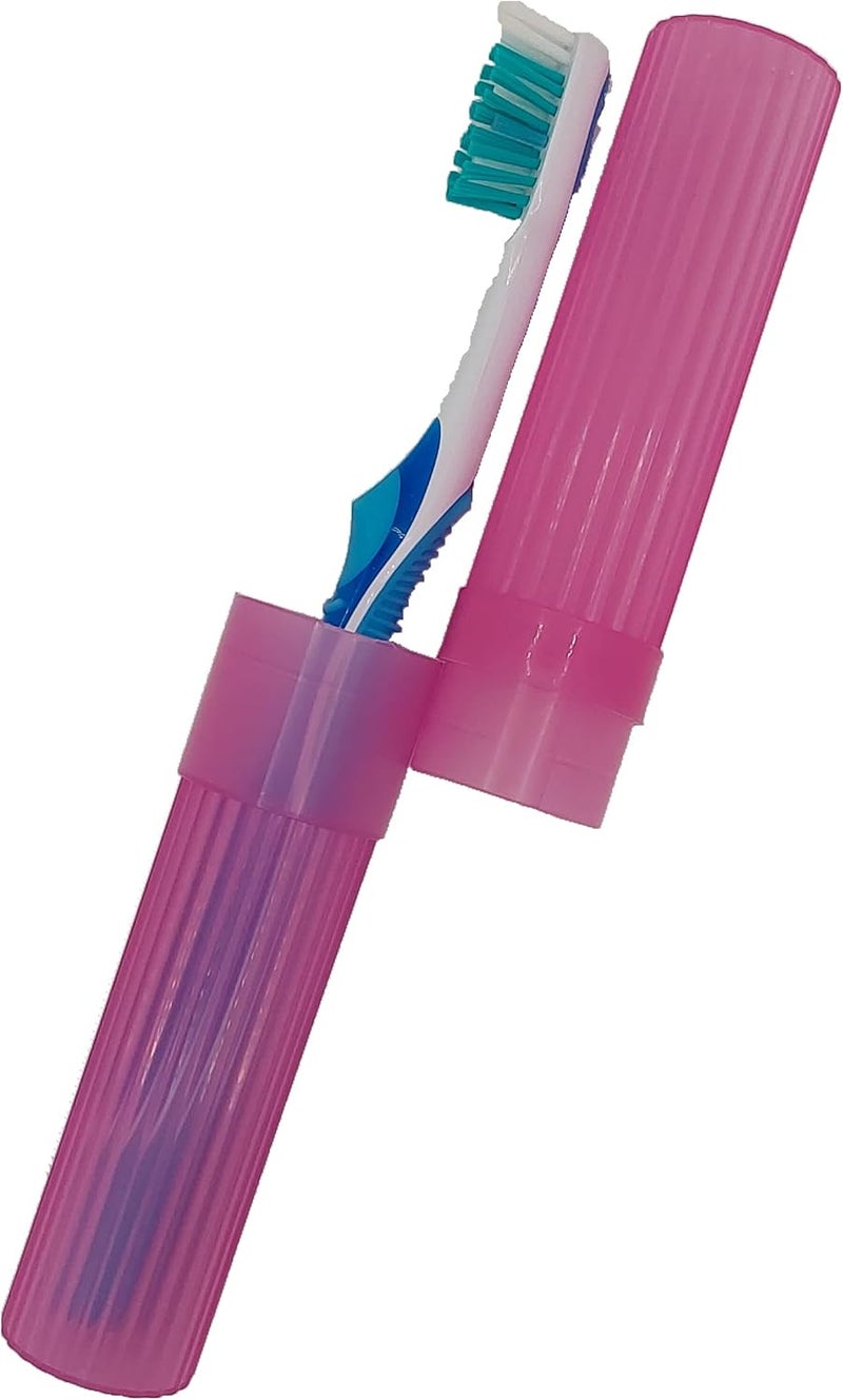 American Comb Toothbrush Holder (Pink) - Made in The USA. W/Ventilation Holes. - Image 1